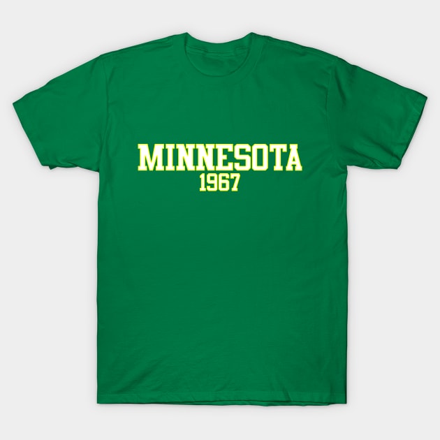 Minnesota 1967 (variant) T-Shirt by GloopTrekker